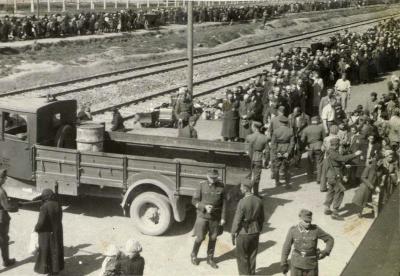 Selección en la rampa de Birkenau (27/5/1944)